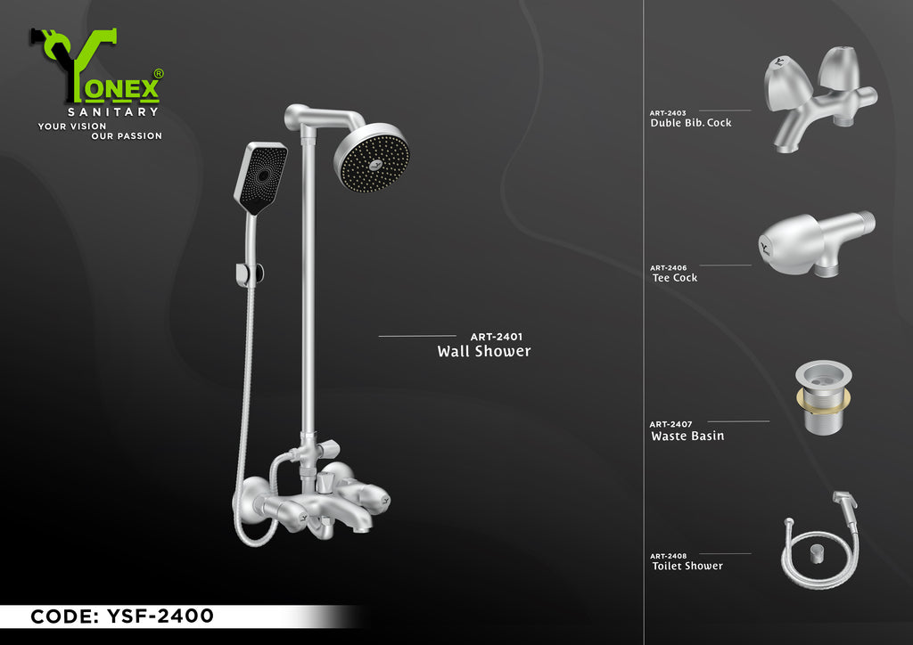 JEWEL SHOWER SET