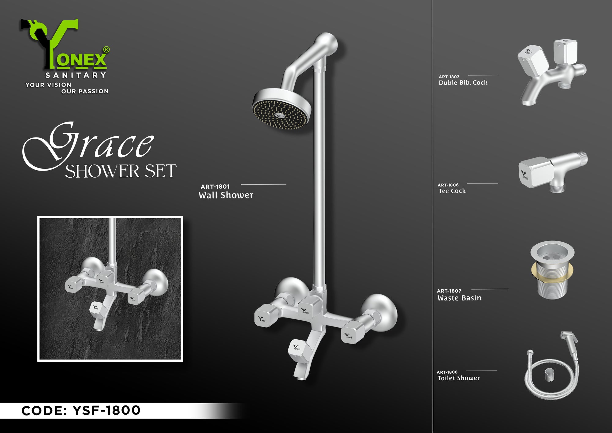 Grace shower  SET