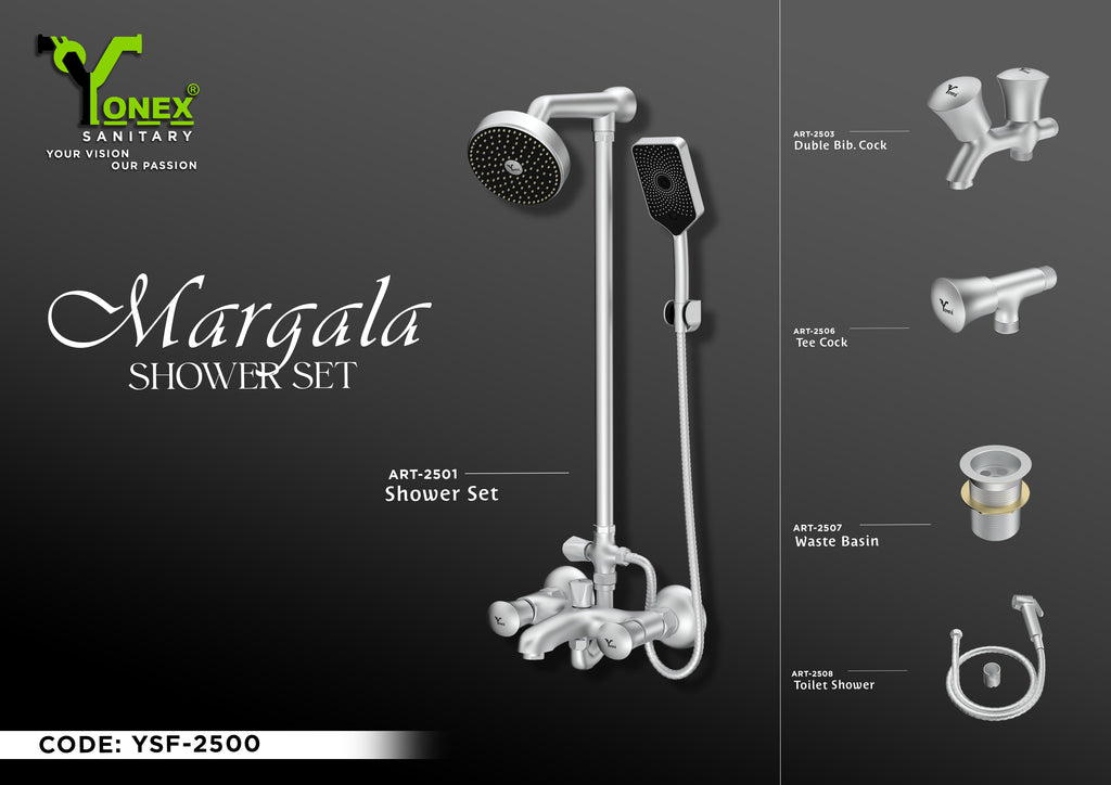MARGALA SHOWER SET